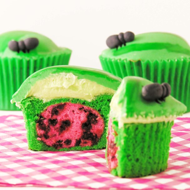 Watermelon Cupcakes