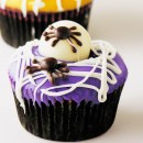 Spider Eggs Cupcakes