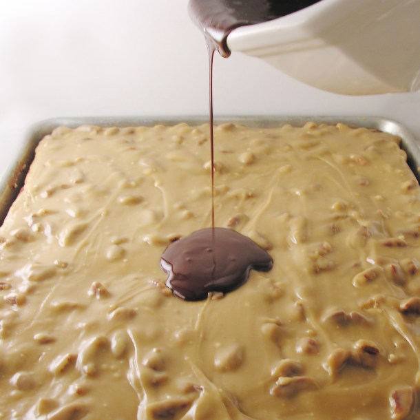 Praline Fudge Brownies