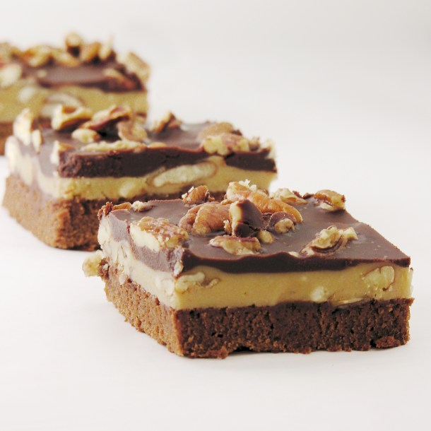 Praline Fudge Brownies