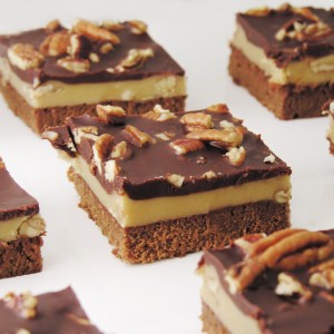 Praline Fudge Brownies