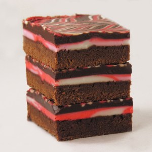 Candy Cane Brownies