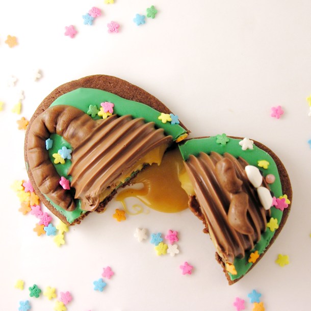 Caramel Armadillo Cookie