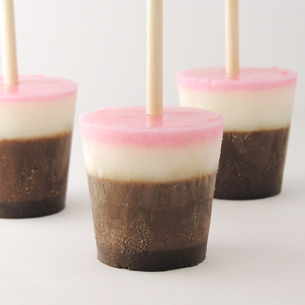 Iced Peppermint Mocha Pops