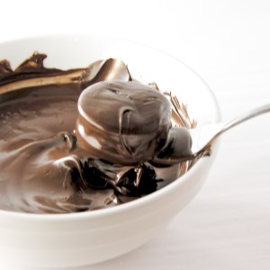 Oreo Thins dipped in chocolate