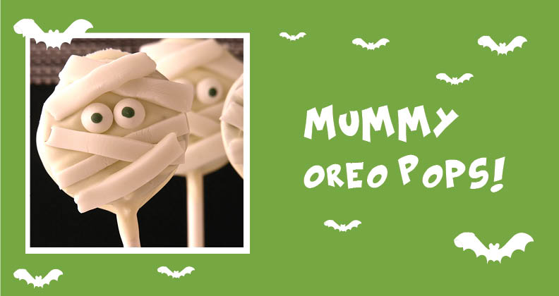 Mummy Oreo Pops