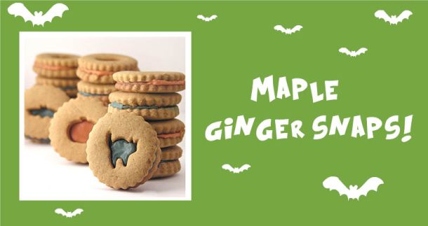 halloween ginger cookies