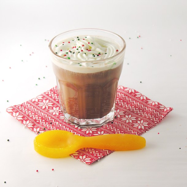 Candy spoons for cocoa