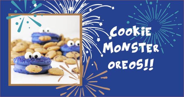 Cookie Monster Oreos!