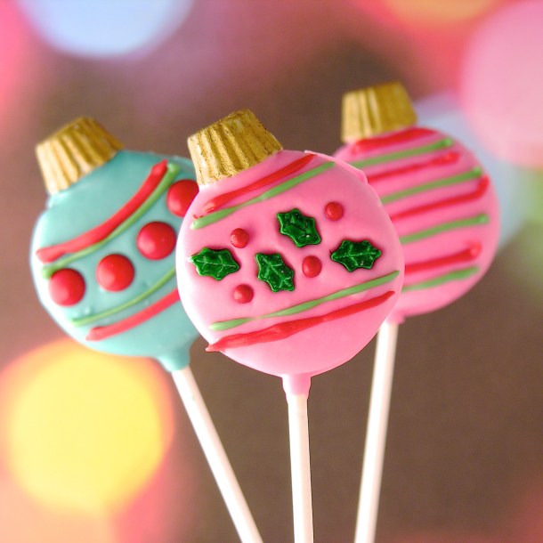 Oreo Ornament Pops