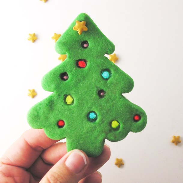 stained glass cookies