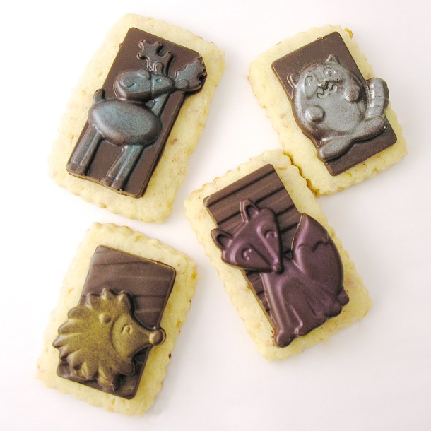 Coconut cut-out cookies