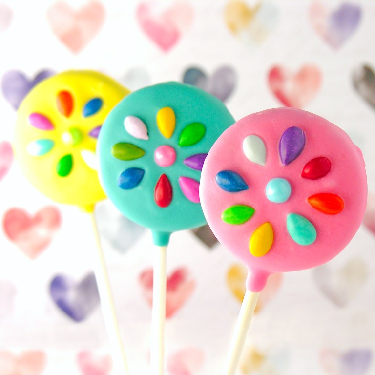 Spring Flower Oreo Pops! | EASYBAKED